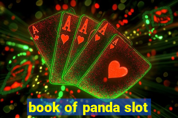 book of panda slot