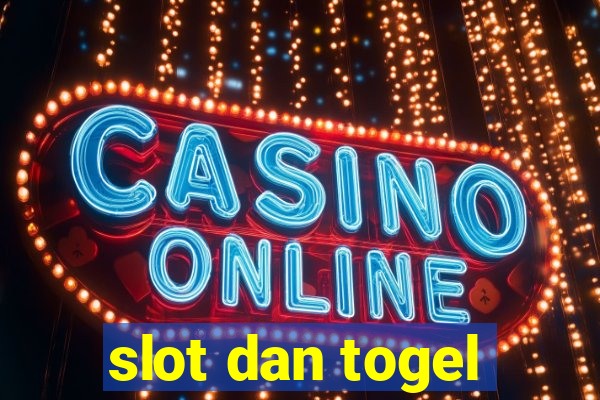 slot dan togel