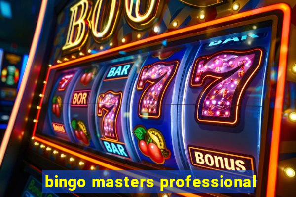 bingo masters professional