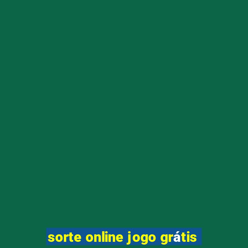 sorte online jogo grátis