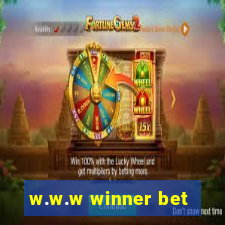 w.w.w winner bet