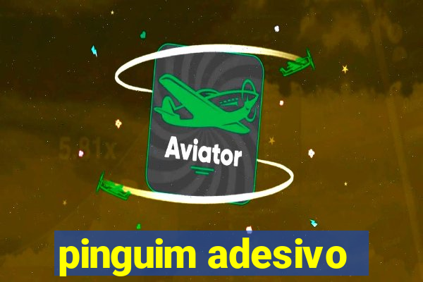 pinguim adesivo