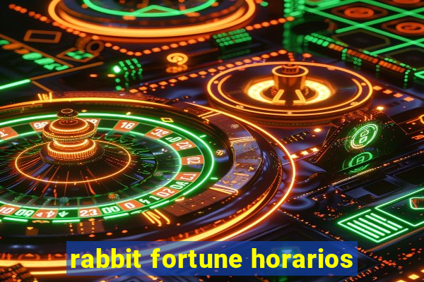 rabbit fortune horarios