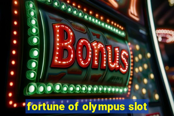 fortune of olympus slot