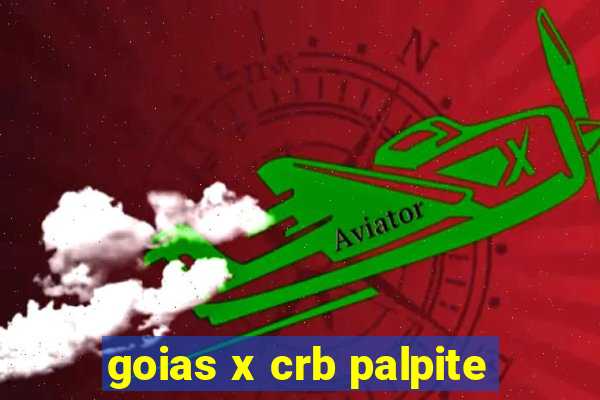 goias x crb palpite