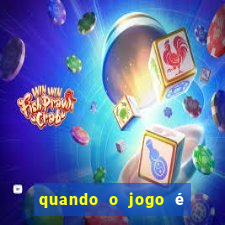 quando o jogo é adiado na aposta