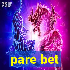 pare bet