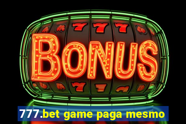 777.bet game paga mesmo