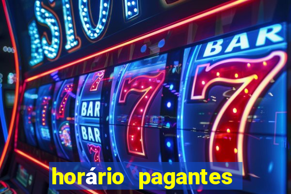 horário pagantes fortune tiger