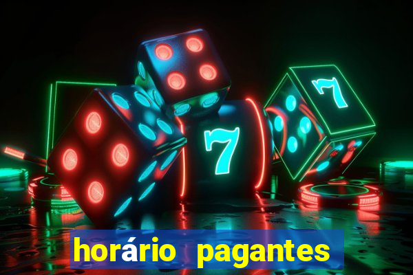 horário pagantes fortune tiger