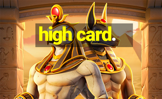 high card.