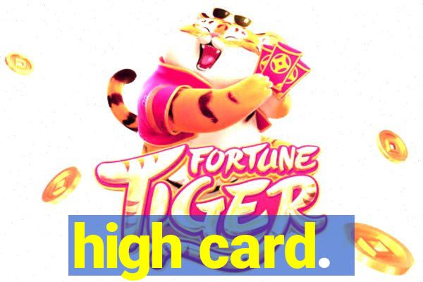 high card.