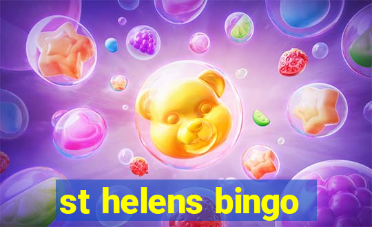 st helens bingo