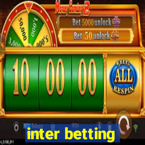 inter betting