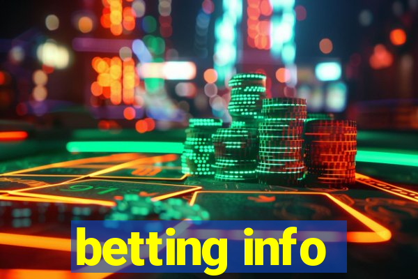 betting info