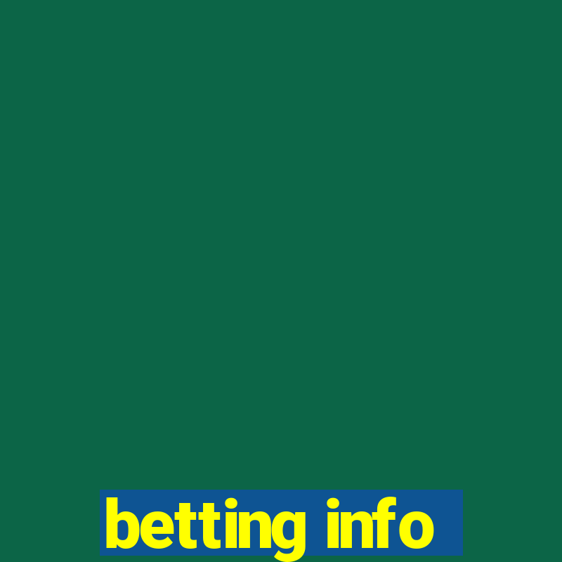 betting info