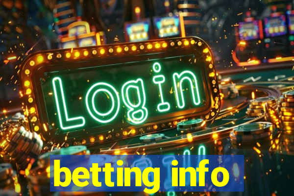 betting info