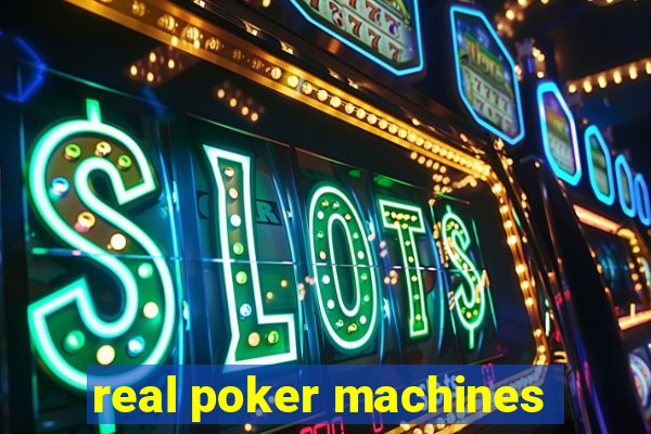 real poker machines