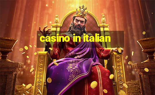 casino in italian