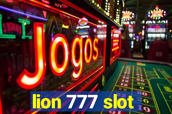 lion 777 slot