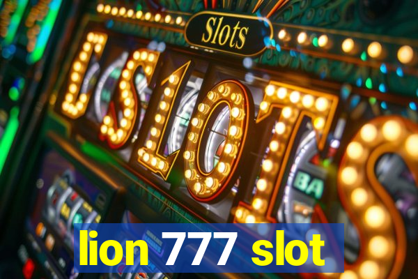 lion 777 slot