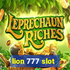 lion 777 slot