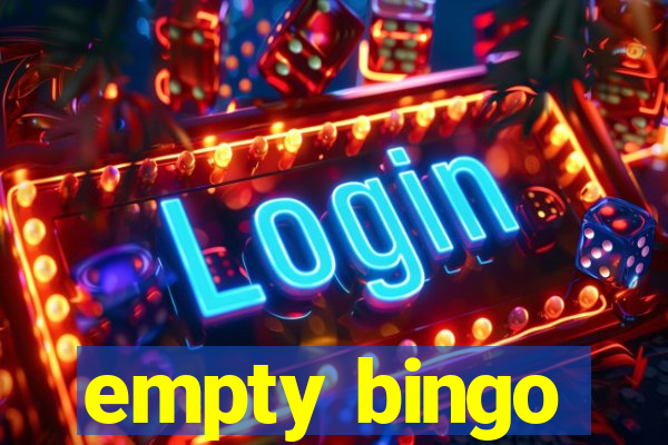 empty bingo