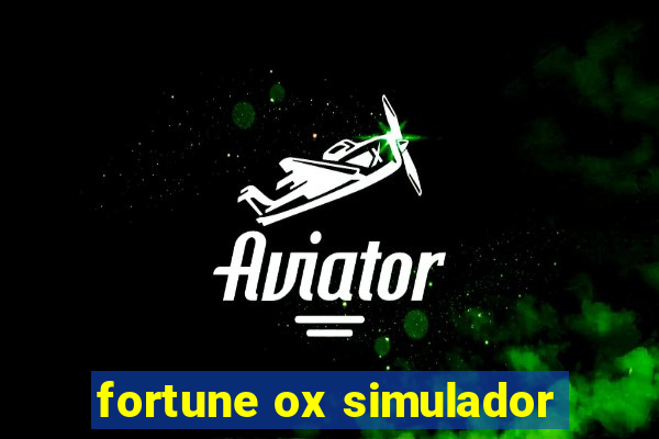 fortune ox simulador