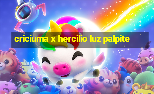 criciuma x hercilio luz palpite