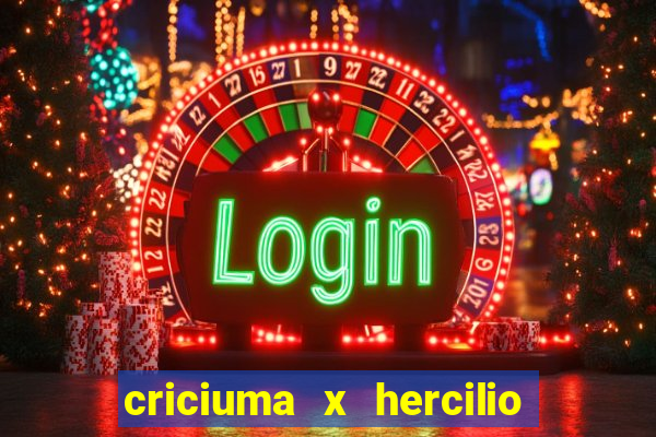 criciuma x hercilio luz palpite