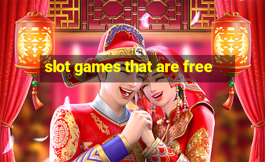 slot games that are free