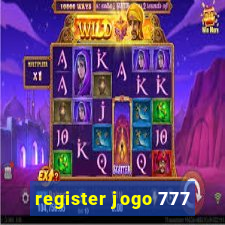 register jogo 777