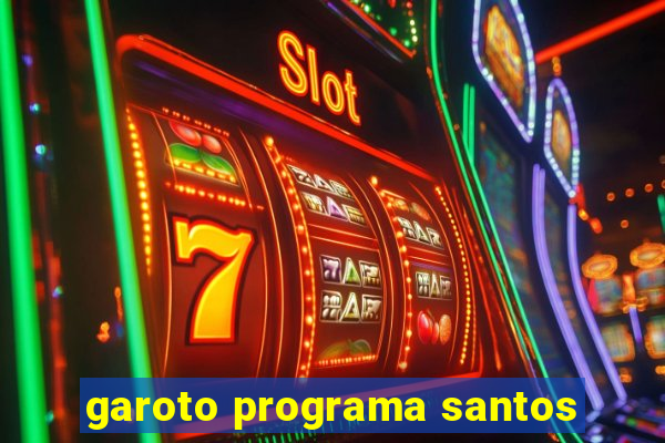 garoto programa santos