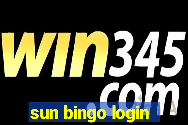 sun bingo login