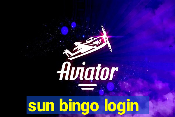 sun bingo login