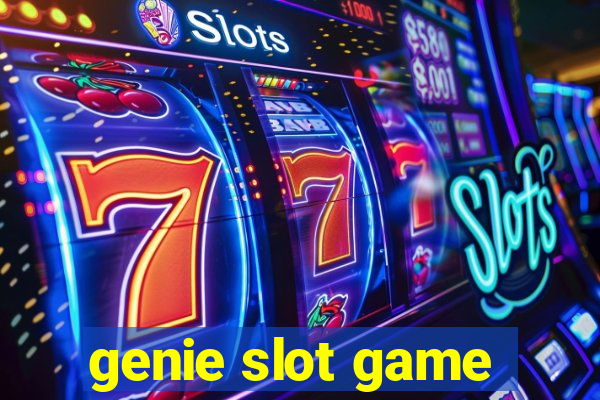 genie slot game