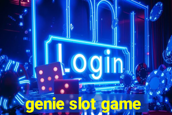 genie slot game