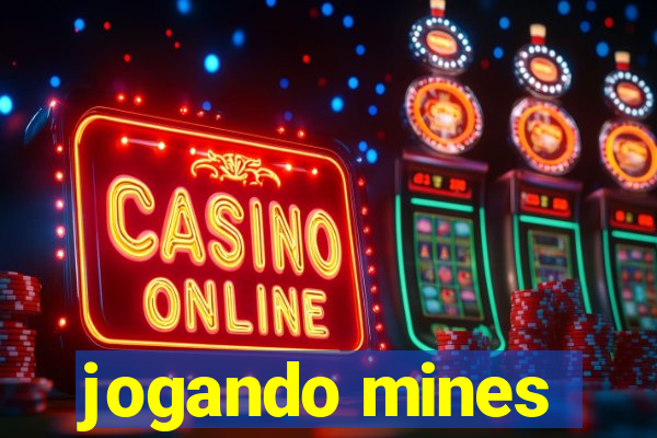 jogando mines