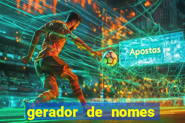 gerador de nomes para jogos