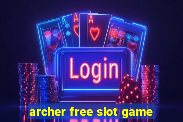 archer free slot game