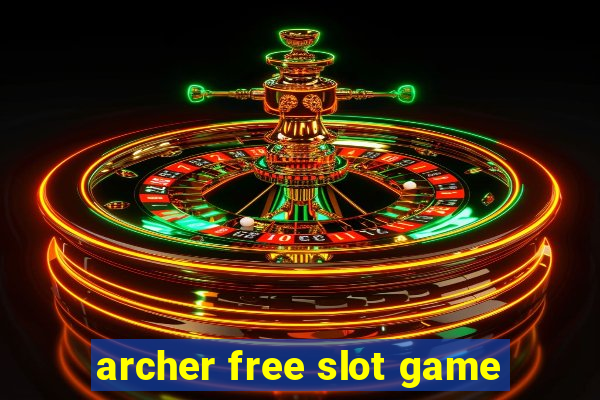 archer free slot game