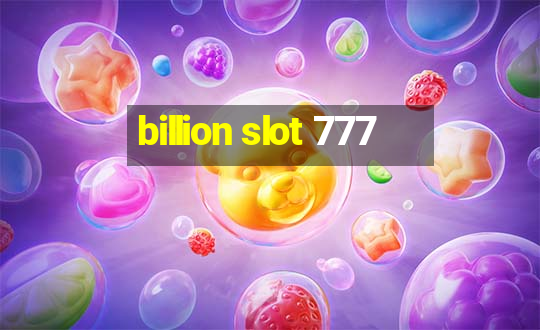 billion slot 777