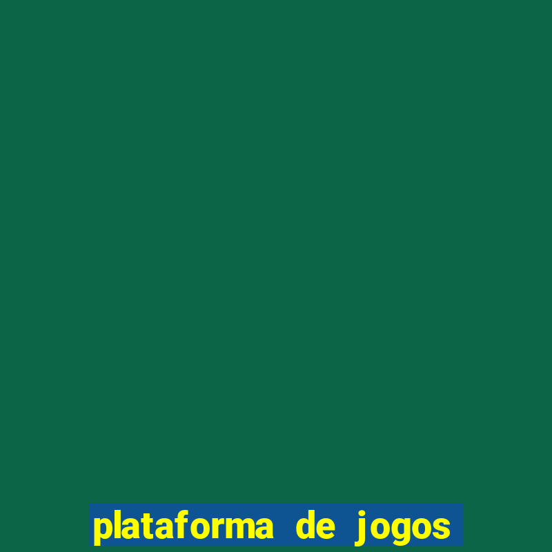 plataforma de jogos sem limite de saque