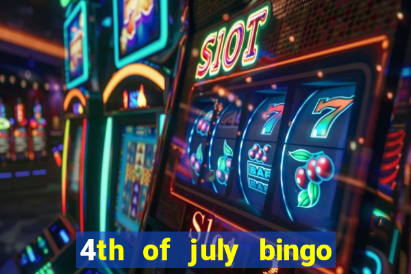 4th of july bingo cards printable free