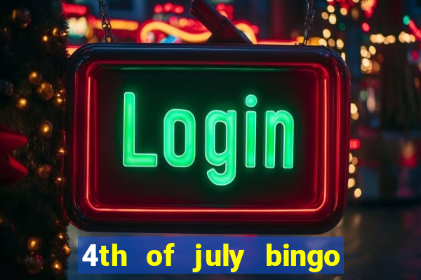 4th of july bingo cards printable free