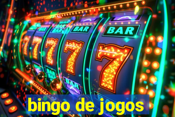 bingo de jogos