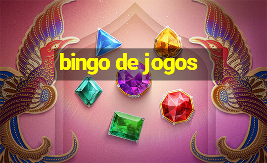 bingo de jogos