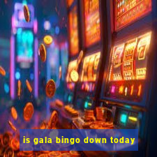 is gala bingo down today