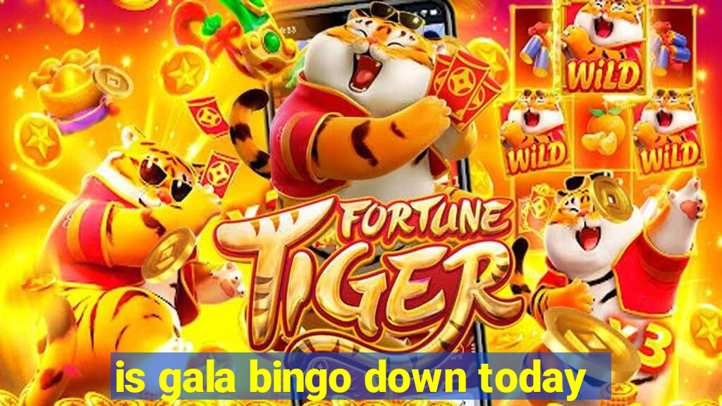 is gala bingo down today