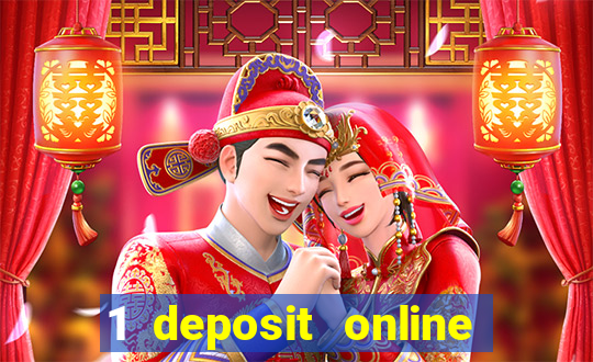 1 deposit online casino usa